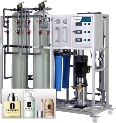 0.5T/H Two Stage Stainless Steel RO Water Treatment Equipment Special for Cosmetics
