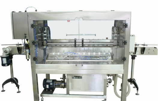 SS304 Negative Linear Ion Gas Pet Bottle Washing Machine