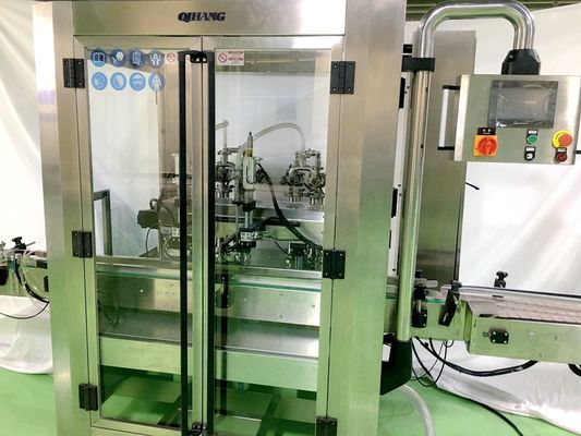 machine de remplissage désinfectante de gel de douche d'aseptisant de la main 100ml continue