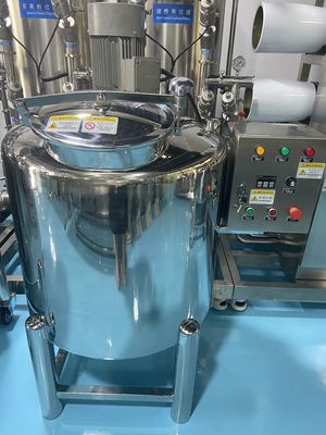 Cuve de stockage de crème 300l mobile en acier inoxydable